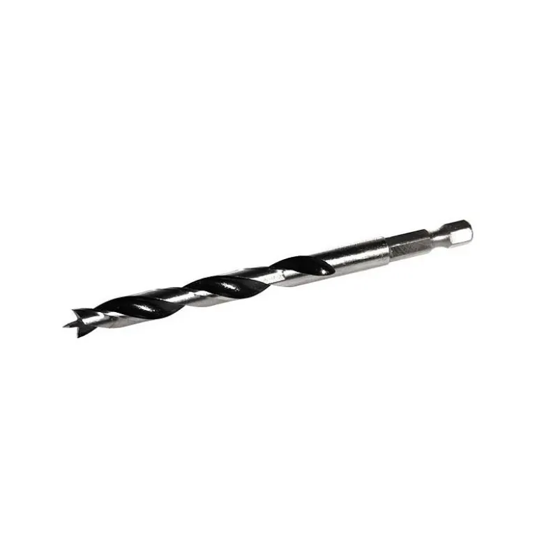 Mèches à bois double spirale, hexagonales 1/4'' Ø 10mm, Longueur totale 132mm, Longueur utile 85mm Makita | D-15914