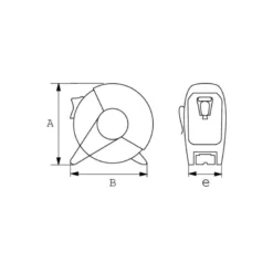 Mesure bi-matière 5m x 19mm SAM | UB-519N