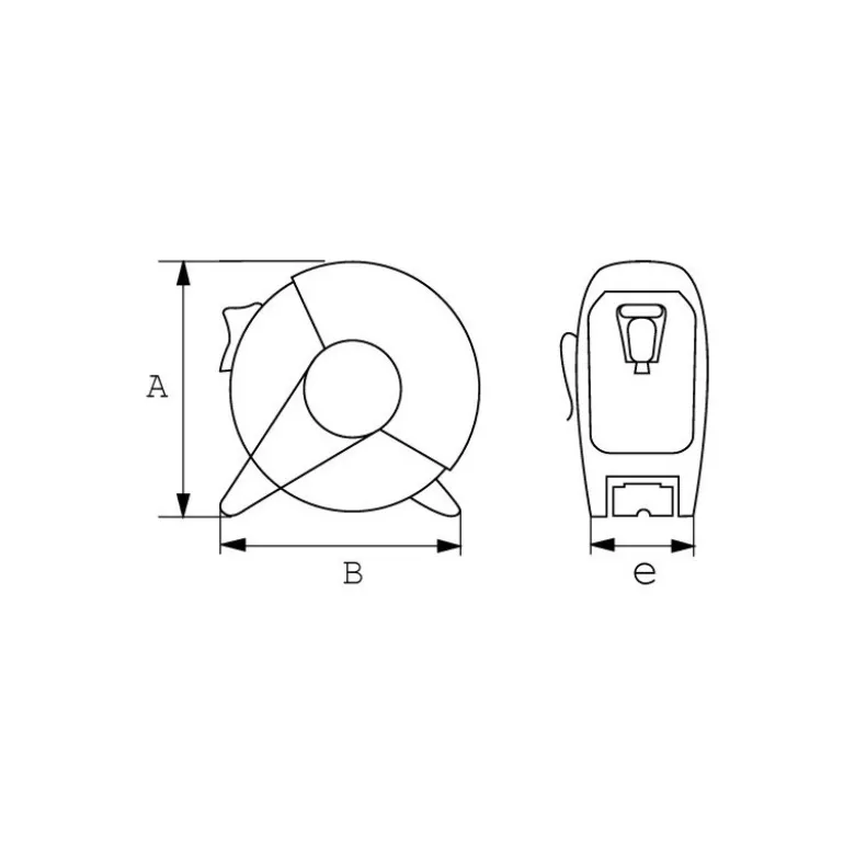 Mesure bi-matière 3 m x 16 mm SAM | UB-316N