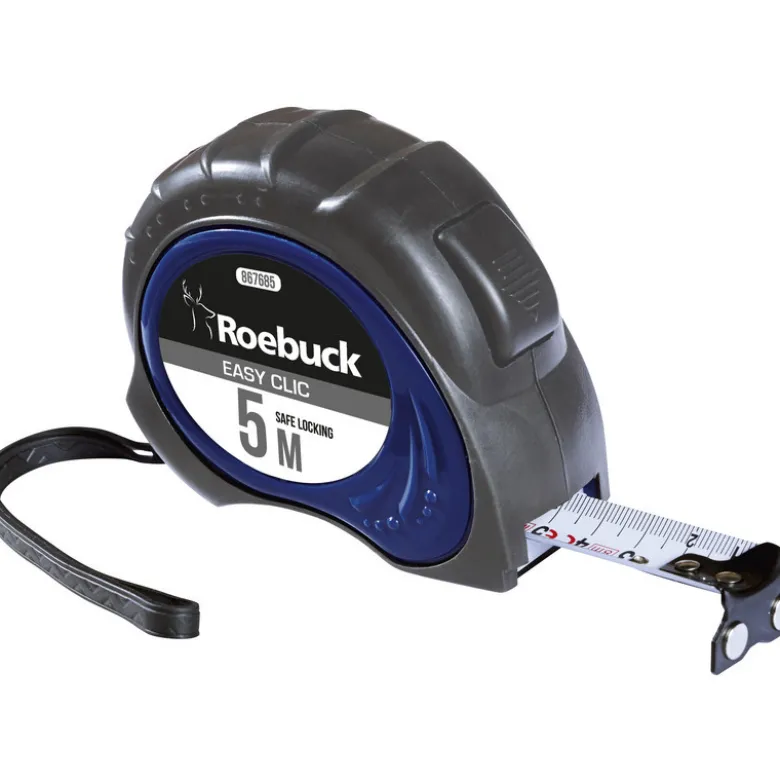 METRE RUBAN EASY CLIC 5M - ROEBUCK | 867685