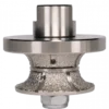 Meule de façonnage demi rond 64X20 M14 FULL BULL NOSE 20 MM - RUBI | 52938