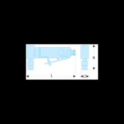 Meuleuse d'angle Facom pneumatique 90° 6 mm 0.3HP | V.DGA305FPF
