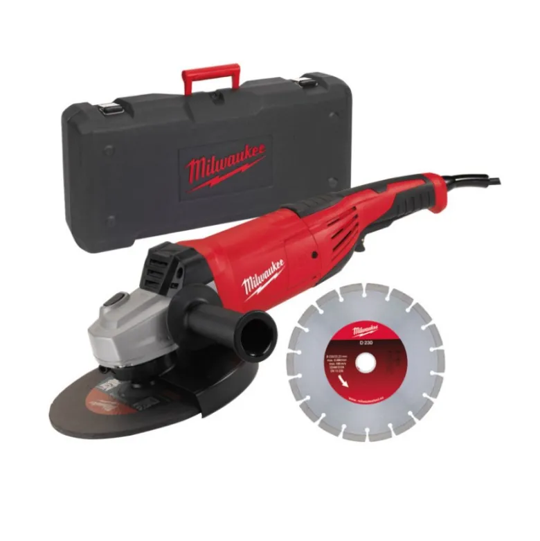 Meuleuse d'angle 230mm 2200 watt AG 22-230 D-SET Milwaukee | 4933440292