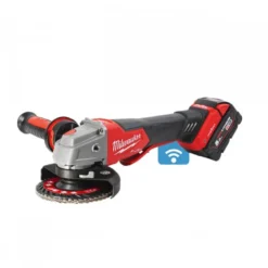 Meuleuse 125mm FUEL, ONE KEY, Frein de disque, 2 batteries 5,0Ah, M18 volt ONEFSAG125XPDB-502X Milwaukee | 4933478435
