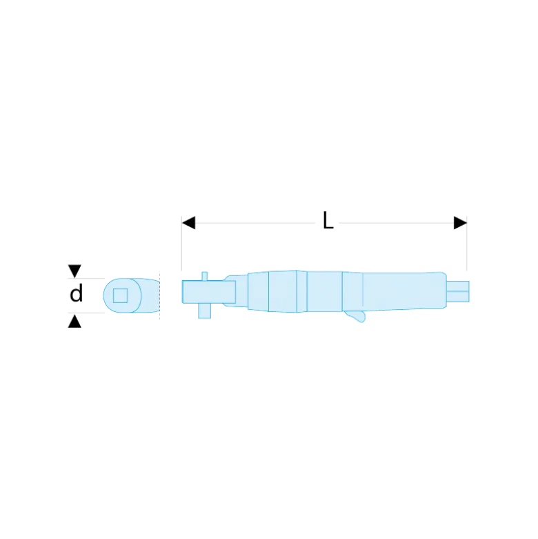 Mini cliquet pneumatique Facom carré 3/8" Facom | VR.J254