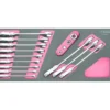 Module de clés mixtes à cliquet à tête inclinable à verrouillage GEARplus avec adaptateurs, 16 pcs - KS Tools | 713.2028