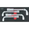 Module de clés à pipe débouchées - 6 pans, 4 pièces - KS Tools | 713.4004