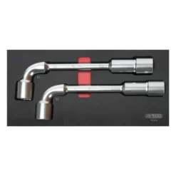 Module de clés à pipe débouchées 6 pans, 2 pièces - KSTools | 713.2012