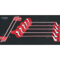 Module de clés polygonales contre-coudées 75°, 7 pièces - KS Tools | 713.2022
