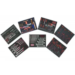 Module de 7 mousses MRO - 256 pcs - Bahco | FF1ASET-MRO2