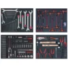 Module de 4 mousses pour maintenance automobile - 177 pcs - Bahco | FF1ASET-AUTO6