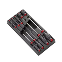 Module de 9 tournevis Protwist plats - FACOM FRANCE | MOD.AT4PB
