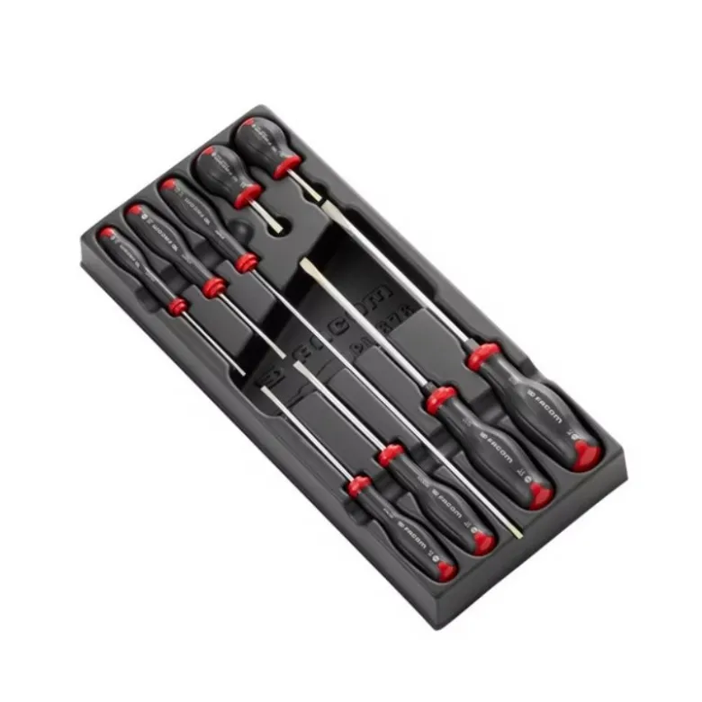 Module de 9 tournevis Protwist plats - FACOM FRANCE | MOD.AT4PB
