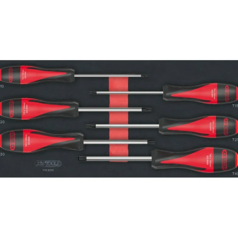 Module de tournevis ULTIMATE TORX, 6 pièces - KS Tools | 713.5013