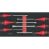 Module de tournevis ULTIMATE Fente - POZIDRIV, 6 pièces - KS Tools | 713.5016
