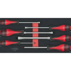 Module de tournevis ULTIMATE Fente - POZIDRIV, 6 pièces - KS Tools | 713.5016