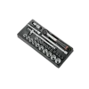 Module douilles 1/2" 6 pans métriques - 26 pièces Facom | MOD.S161-46