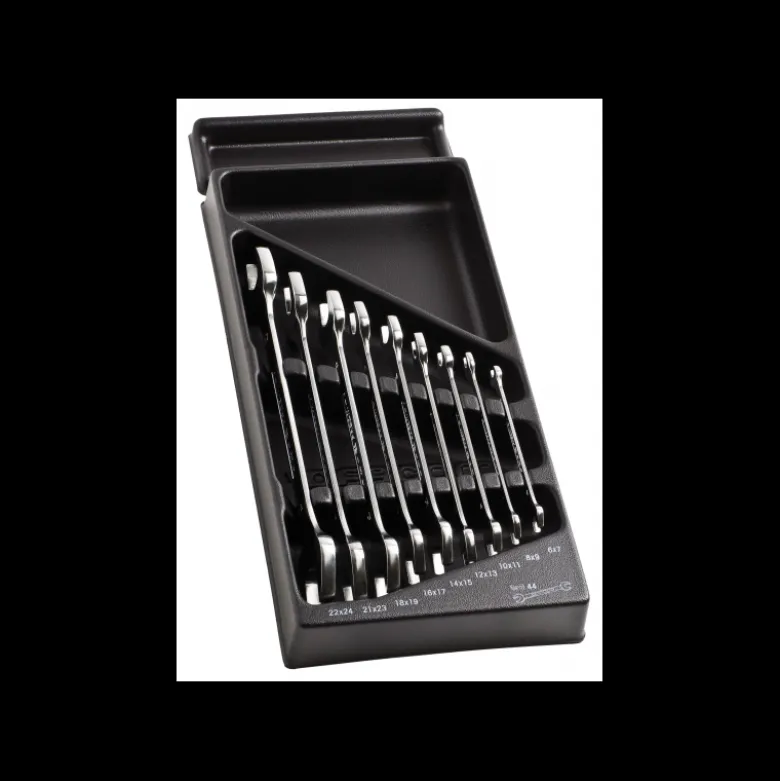 Module d'outillage 9 Clé plate (fourche) de 6 à 24mm 6 x 7mm Facom | MOD.44-1