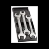 Module d'outillage 3 Clé plate (fourche) grandes dimensions 26 x 28mm Facom | MOD.44-2