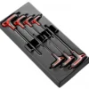 Module d'outillage 7 Clés mâles Torx poignée en (T) - FACOM FRANCE | MOD.89TXAPB