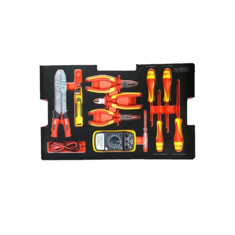 Module d'outillage électrique pour boites de transport SCM, 11 pcs - KSTools | 716.0011