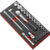 Module d'outillage mousse cliquet Douille 1/2" Facom | MODM.SL1PB