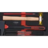 Module d'outils de frappe manche fibre, 9 pièces - KS Tools | 713.1102