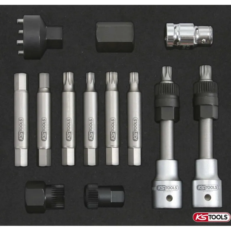 Module d'outils pour poulies débrayables d'alternateurs, 13pcs - KS Tools | 150.3100