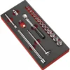 Module mousse cliquet douilles 3/8'' - FACOM | MODM.JL1PB