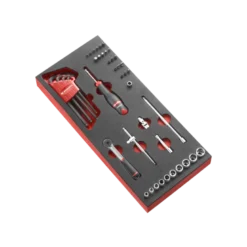 Module mousse cliquet douilles 1/4'' - FACOM FRANCE | MODM.R161-36PB
