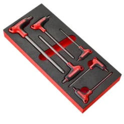 Module mousse de 6 clés en P - 6 pans - OGV® GRIP - FACOM | MODM.84HGRP
