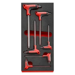 Module mousse de 6 clés en P - 6 pans - OGV® GRIP - FACOM | MODM.84HGRP