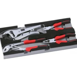 MODULE MOUSSE 1/3 DE 4 PINCES CHROMEES POLIES - SAM | P21-J4M