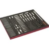 Module mousse Fit&Go 3/3, douilles 1/2" & 3/8" & jeu d'embouts - 177 Pcs - Bahco | FF1A165