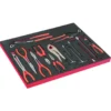Module mousse Fit&Go 3/3 marquage laser, pinces & clés mâles 6 pans en T - 15 Pcs - Bahco | FF1A223LM