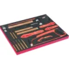Module mousse Fit&Go 3/3 marquage laser, outils de frappe et de coupe & pinces à colliers - 26 Pcs - Bahco | FF1A224LM