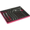 Module mousse Fit&Go 3/3 marquage laser, douilles et accessoires pour l'automobile - 31 Pcs - Bahco | FF1A235