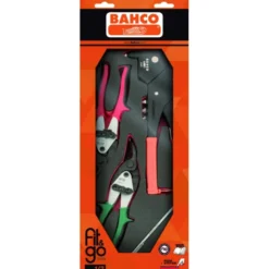 Module mousse Fit&Go 1/3, Pince à rivets & cisailles à tôle - 4 Pcs emballage individuel - Bahco | FF1E4004EH