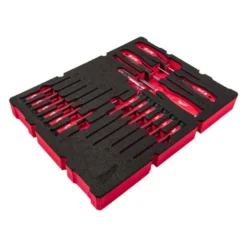 MODULE MOUSSE PACKOUT TOURNEVIS PRECISION 17pcs - Carton - Milwaukee | 4932493644