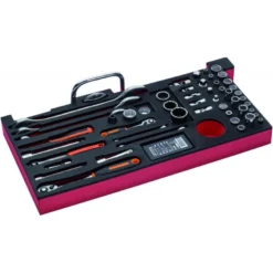 Module mousse pour nos caisses à outils métalliques 1483K & 1483KHD - 79 pcs - Bahco | FF3A01