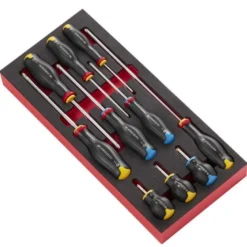 Module mousse 10 tournevis Protwist Cruciforme - FACOM FRANCE | MODM.AT5PB