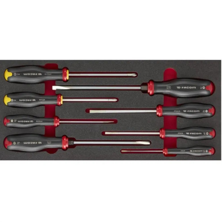 Module mousse 8 tournevis Protwist - FACOM FRANCE| MODM.AT1PB