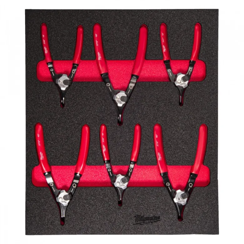 MODULE PINCE CIRCLIP 6PCS - Milwaukee | 4932493633