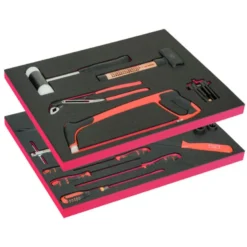 2 modules mousse pour la réparation automobile - 32 Pcs - Bahco | FF1ASET-AUTO-M5