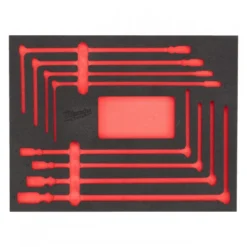 MODULE VIDE PACKOUT™ CLÉ EN T AVEC DOUILLE PIVOTANTE - Milwaukee | 4932499296