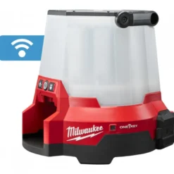 M18 ONESLSP-0 Eclairage de chantier ONE KEY 360° Hybride (filaire et sans fil) 18V, solo Milwaukee | 4933459155
