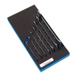 MOUSSE SERV. 7 CLES A FOURCHE POUCE - TYPE A / 180X410X30MM - ROEBUCK | 890411