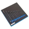 MOUSSE SERV. 12 CLES MIXTES TYPE A / 360X410X30MM - ROEBUCK | 890393