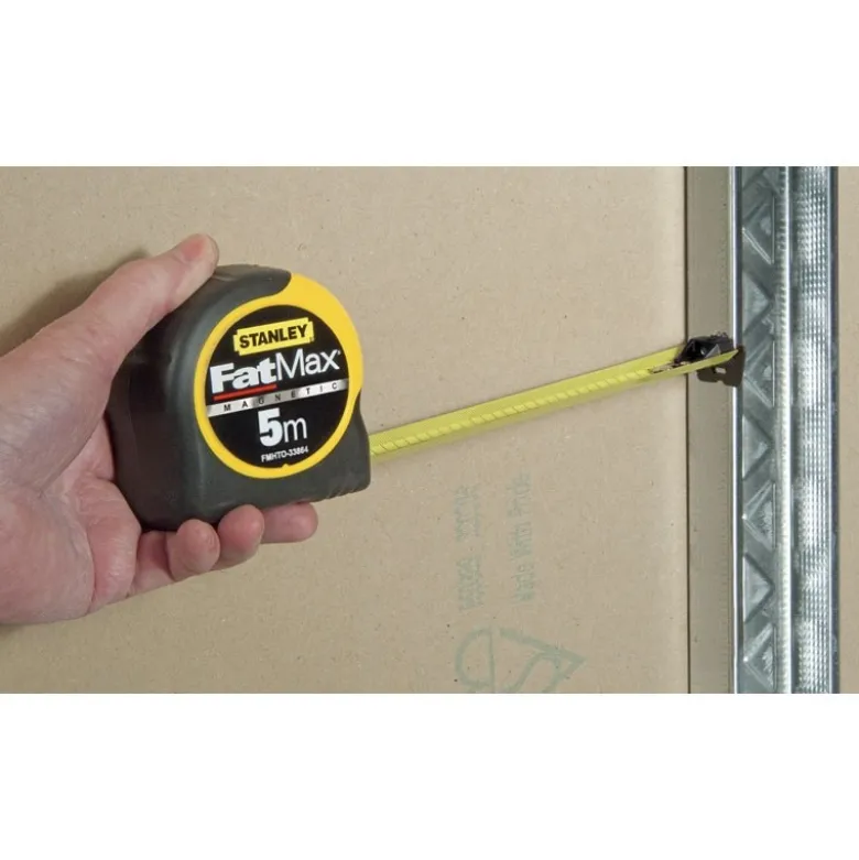 MÈTRE A RUBAN MESURE BLADE ARMOR MAGNÉTIQUE 5M X 32MM STANLEY FATMAX FMHT0-33864
