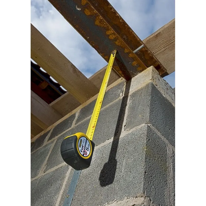 MÈTRE A RUBAN MESURE BLADE ARMOR MAGNÉTIQUE 5M X 32MM STANLEY FATMAX FMHT0-33864